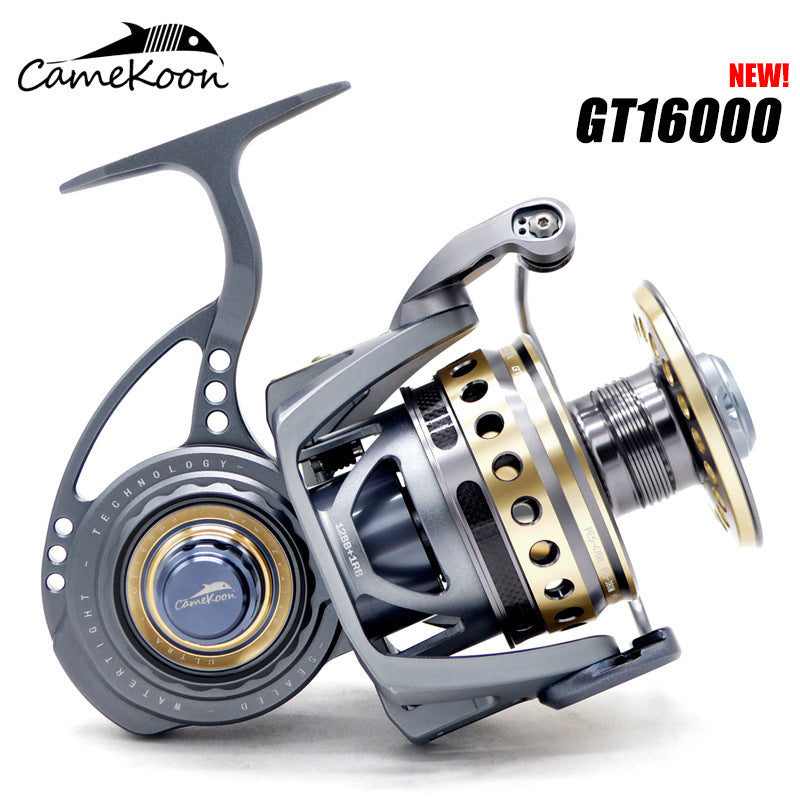 **CAMEKOON GT16000 Deep-Sea Big Game Slow Jigging Spinning Reel CNC Full Saltwater-Proof Fishing Reel**