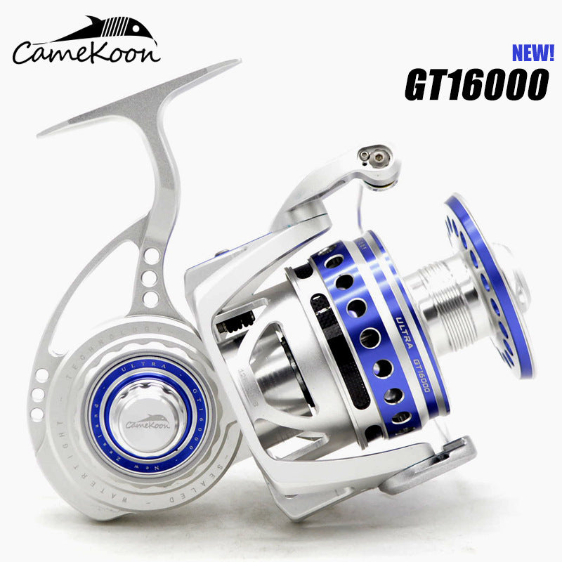 **CAMEKOON GT16000 Deep-Sea Big Game Slow Jigging Spinning Reel CNC Full Saltwater-Proof Fishing Reel**